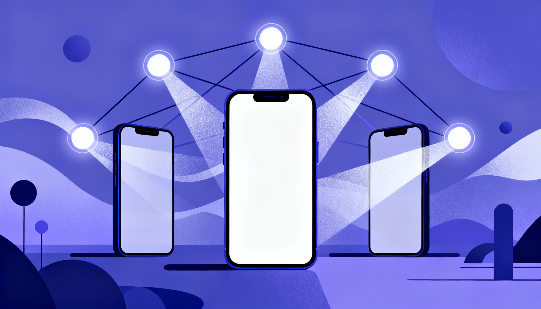 Abstract balanced network representing best practices
