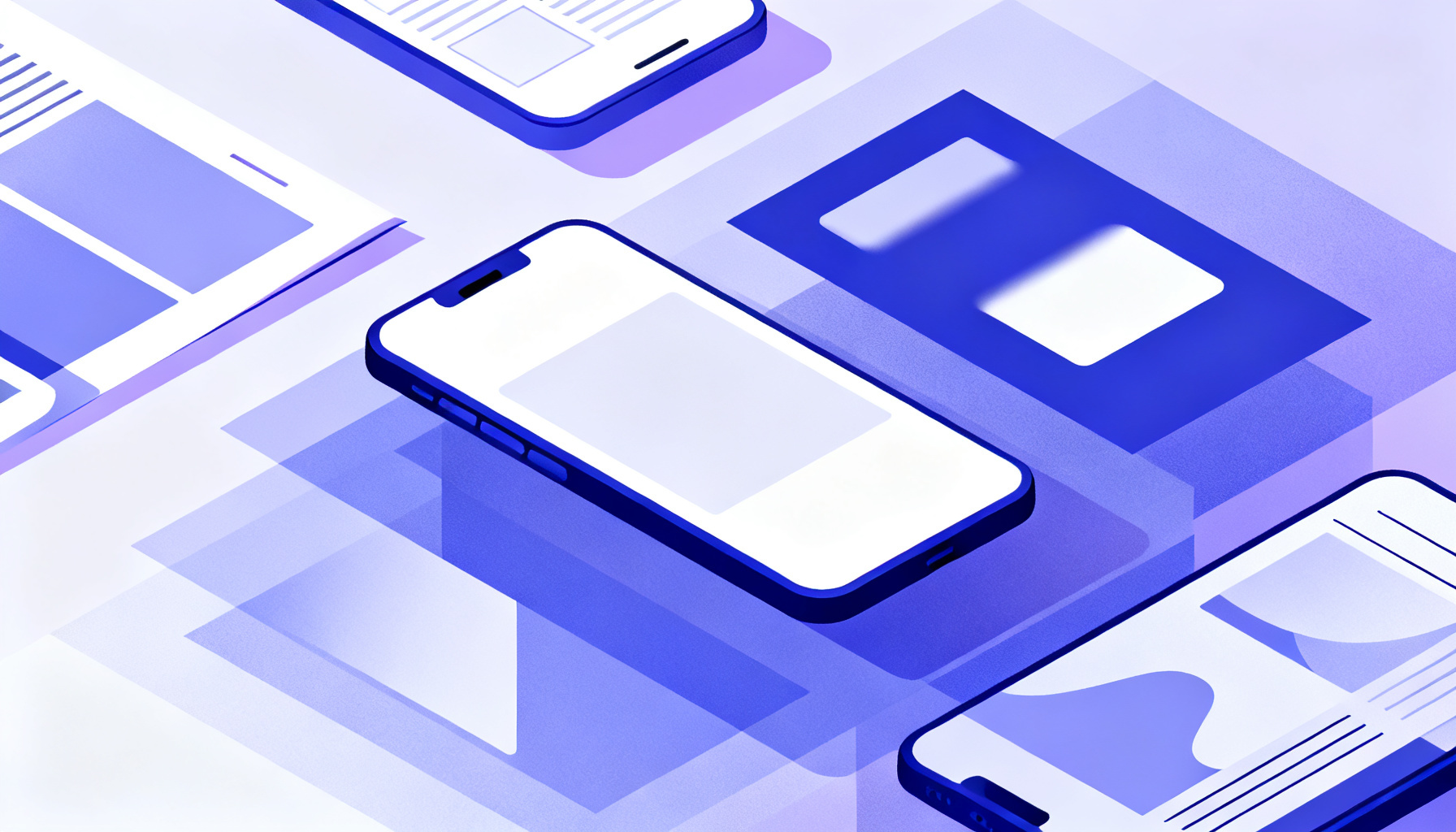 Abstract layered planes symbolizing use case distinctions