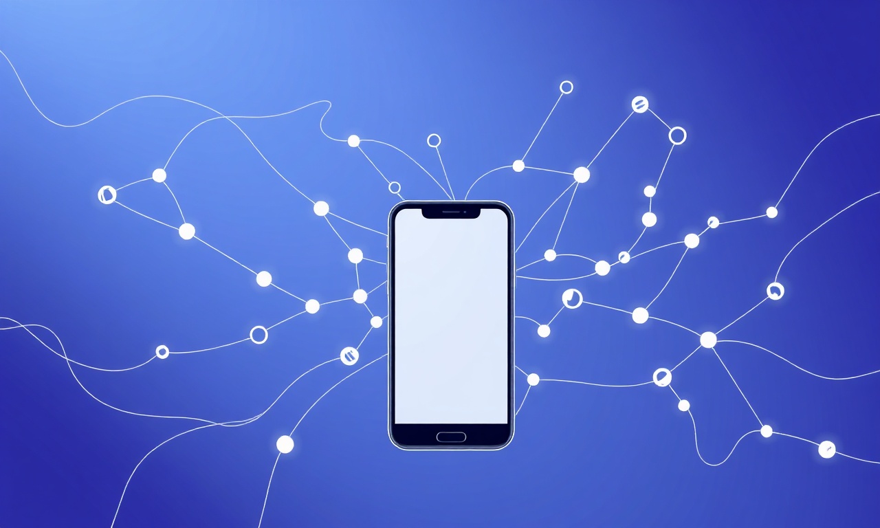 Abstract network symbolizing varied privacy use cases