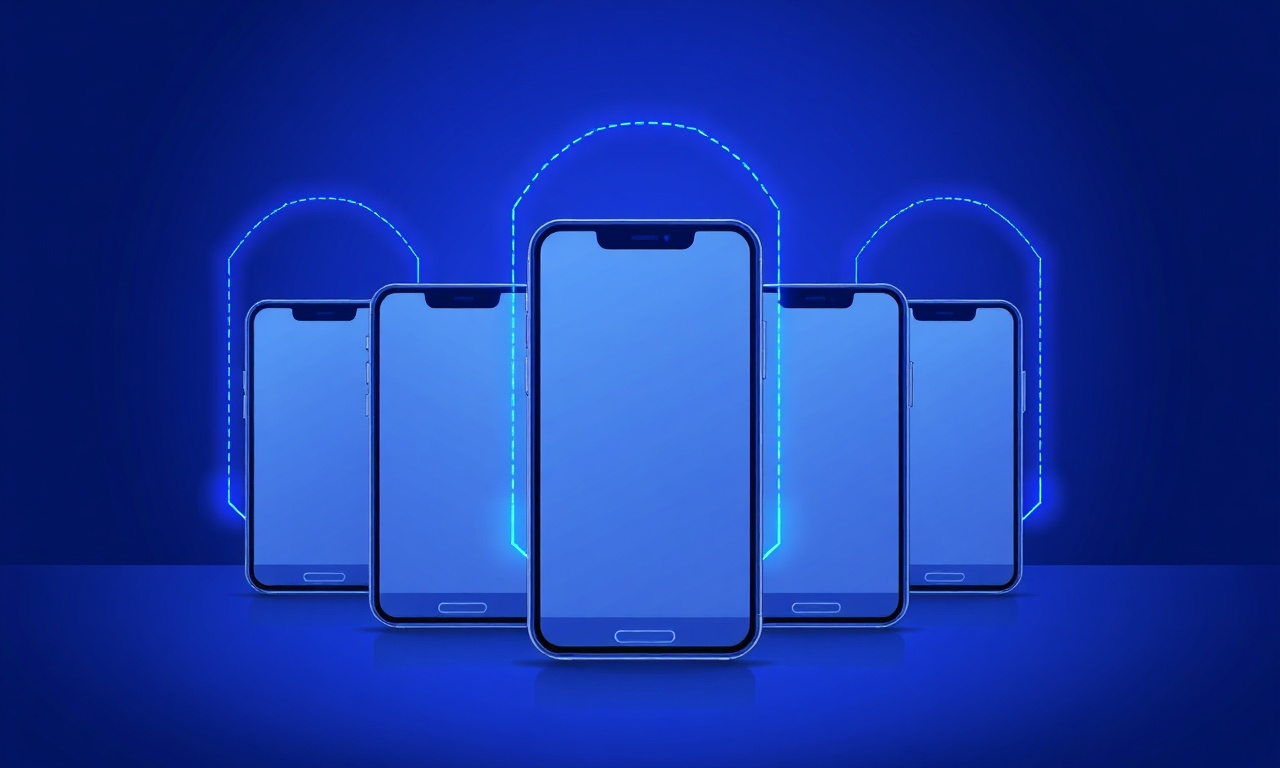 Abstract shapes representing privacy best practices