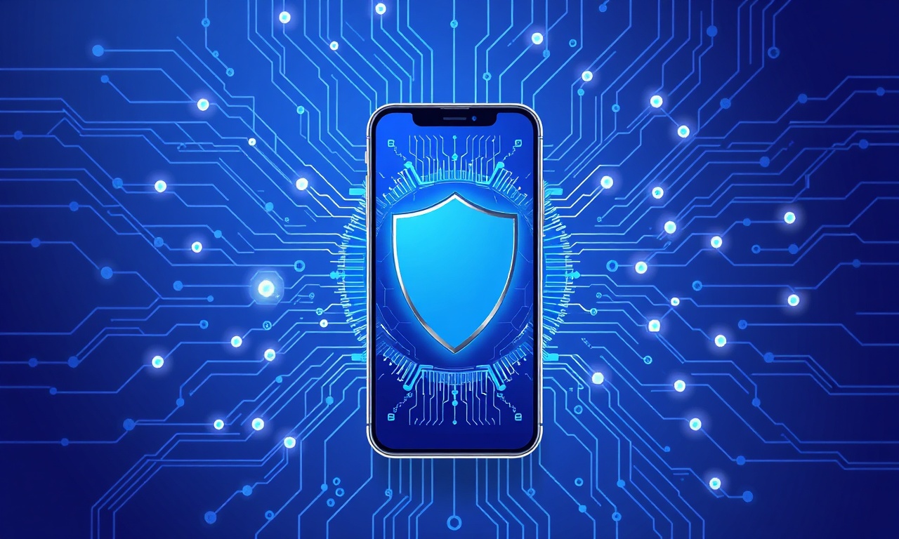 Abstract security and protection layers visualization